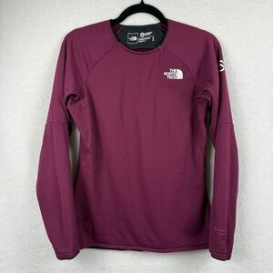 The North Face Summit Series FutureFleece Crew Pullover Plum Women’s Medium Flaw